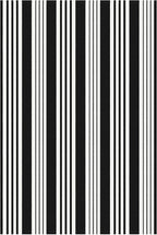 KOZYFLY Black and White Striped Outdoor Rug 4x6 Ft Area Rug Washable Indoor - Image 7