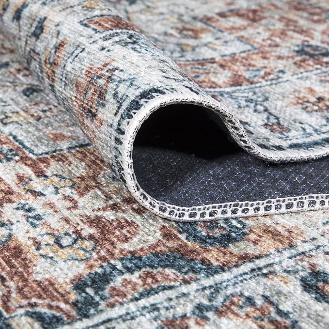 Bloom Rugs Caria Washable Non-Slip 6x9 Rug - Image 4