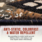 YHSF South West Native American Area Rug C318 - Image 3