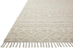 Loloi Angela Rose Rivers Collection RIV-03 Sand/Ivory 2'-6" x 7'-6" Reversible - Image 4