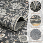 8x10 Washable Area Rugs Ultral Soft Non-Slip Stain Resistant Vintage Boho Large - Image 7