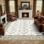 SOULFUL Medium Pile 4x6 Rugs for Living Room - Image 3
