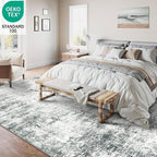 6x9 Machine Washable Area Rug for Living Room, Kids and Pets Friendly for - Image 3