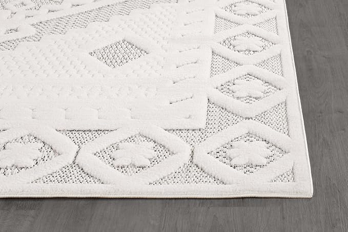 Modern Micro Loop Indoor Area Rugs - Image 4
