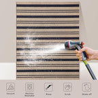 Tangsoo Stripe Easy Jute Rug 4x6 - Image 5
