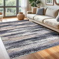 Modern Abstract 6x9 Machine Washable Living Room Rug Non-Slip Soft Bedroom Area by lansny