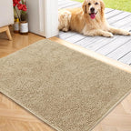 OLANLY Dog Door Mat for Muddy Paws 40x32, Absorbs Moisture and Dirt, Absorbent by OLANLY