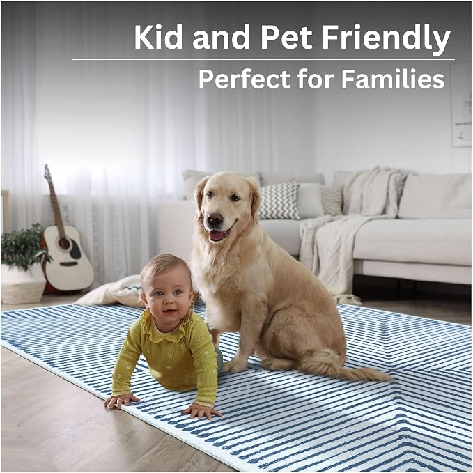 Bloom Rugs Washable Non-Slip 5' x 7' Rug - Image 10