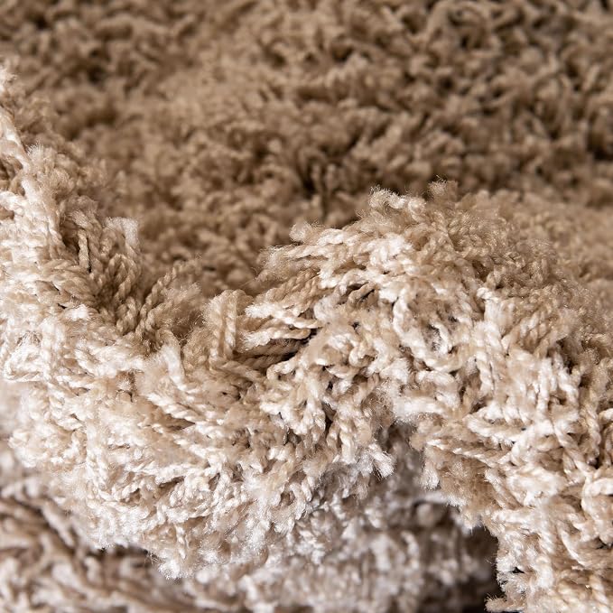 Unique Loom Solid Shag Collection Area Rug - Image 7