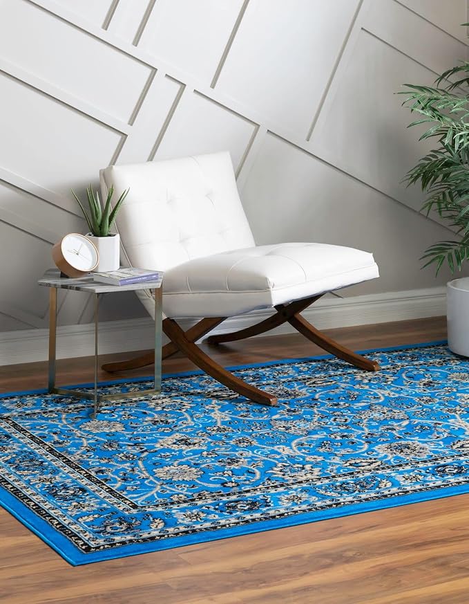 Unique Loom Sialk Hill Collection Area Rug - Image 2
