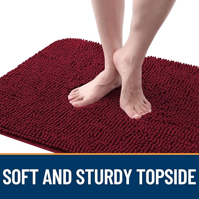 OLANLY Dog Door Mat for Muddy Paws 70x46, Absorbs Moisture and Dirt, Absorbent - Image 4