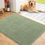 OLANLY Dog Door Mat for Muddy Paws 40x32, Absorbs Moisture and Dirt, Absorbent by OLANLY