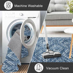 KILOCOCO Boho Entryway Rug 3x5 Area Rug Washable Non Slip Printed Throw Rugs - Image 7
