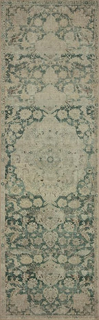 Loloi Magnolia Home by Joanna Gaines Sinclair Collection SIN-05 Jade/Sand 7'-6" - Image 8