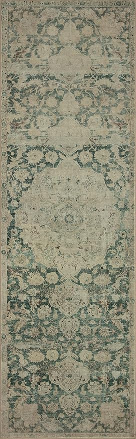 Loloi Magnolia Home by Joanna Gaines Sinclair Collection SIN-05 Jade/Sand 2'-3" - Image 8