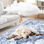 COMSLE Washable Door Mat, Front Door Mat Indoor Faux Wool Absorbent Small Rugs - Image 8