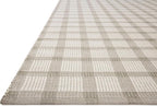 Loloi Magnolia Home by Joanna Gaines Ryder Collection RYD-02 Stone/Ivory 8'-6" - Image 4