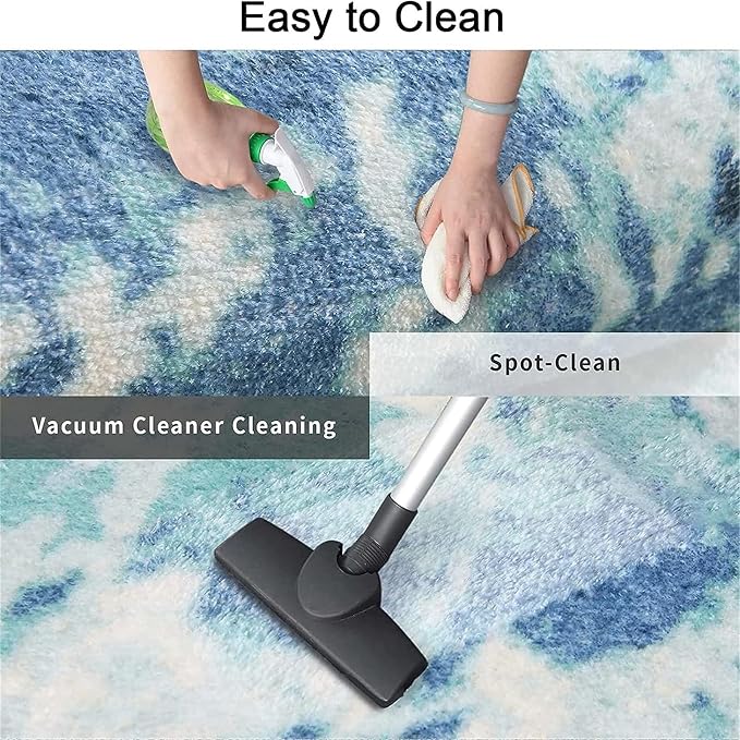 Rainbow Sun Modern Boho Large Area Rugs, Minimalist Living Room Bedroom Decor - Image 5