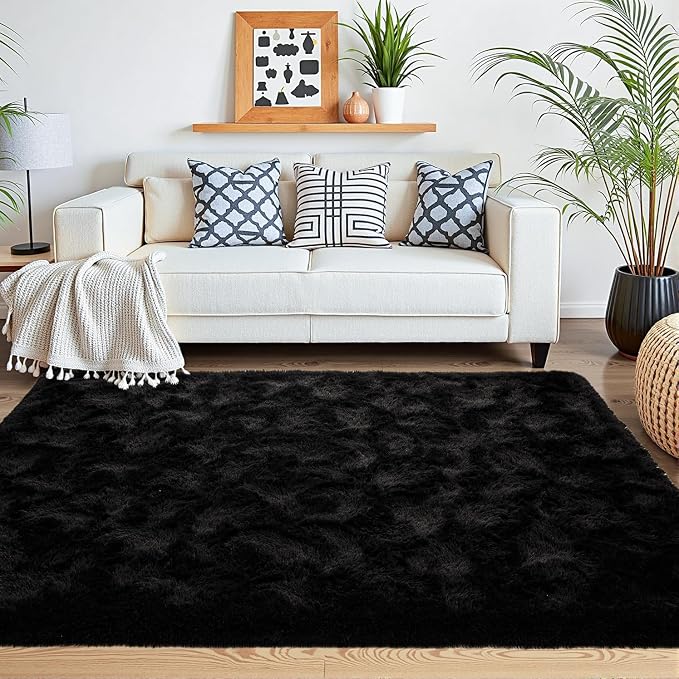 Beglad Fluffy Area Rugs 3 x 5 Feet, Modern Minimalist Style Shag Rugs, Non-Slip - Image 9