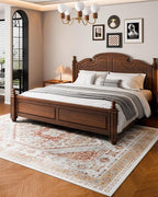 VEVOR 8 x 10 ft Area Rug Large Washable Rug Non-Slip and Tear-Resistant Soft - Image 4