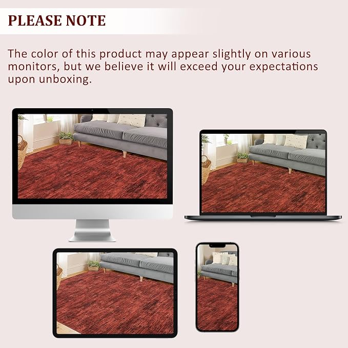 RUGSREAL Modern Runner Rug 2.5x8 Stain Resistant Washable Kitchen Runner Carpet - Image 7