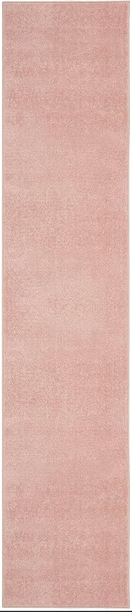Nourison Home Nourison Essentials Pink 2'2" x 18' Area Rug - Image 3