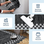 GarveeHome Area Rug 6x9 Large Living Room Modern Border Throw Rug - Image 6