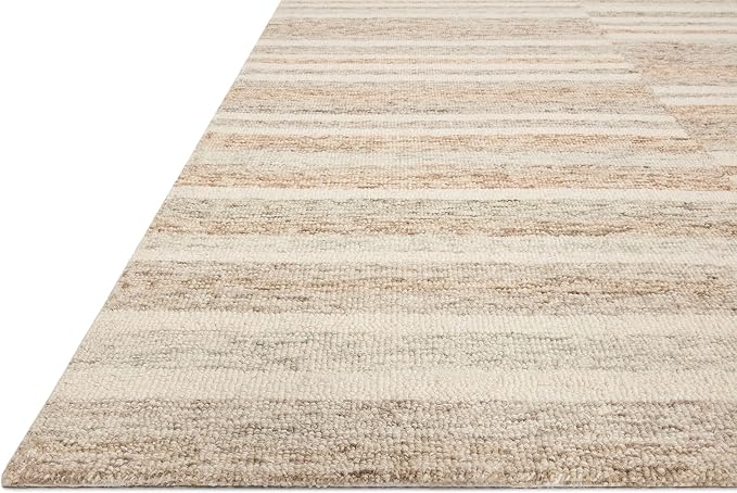 Loloi Chris Loves Julia Chris Collection CHR-03 Ivory/Clay 8'-6'' x 11'-6'' - Image 6