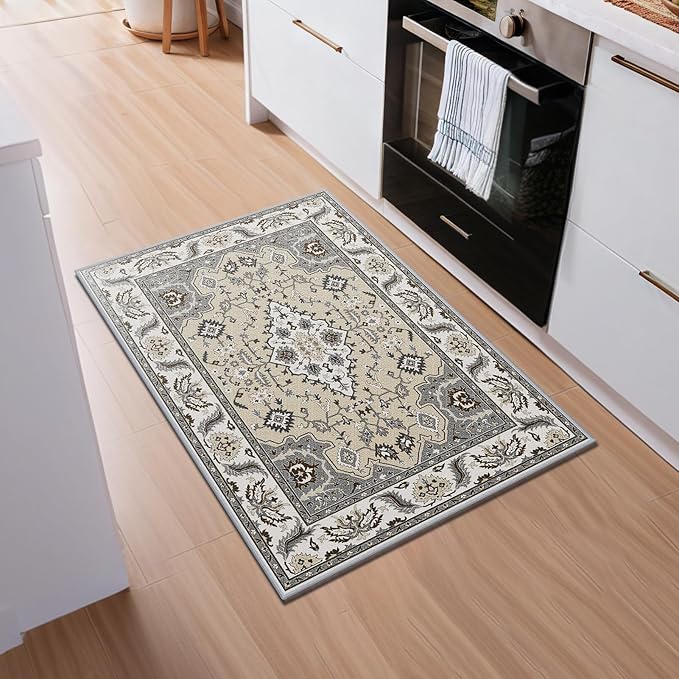 Small Area Rug 2x3ft Entryway Rug Non-Slip Washable Area Rugs Indoor Door Mat - Image 3