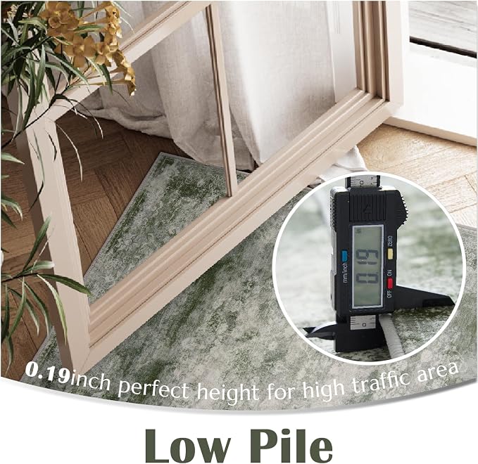 jinchan Washable Area Rug 6x9 for Living Room - Image 9