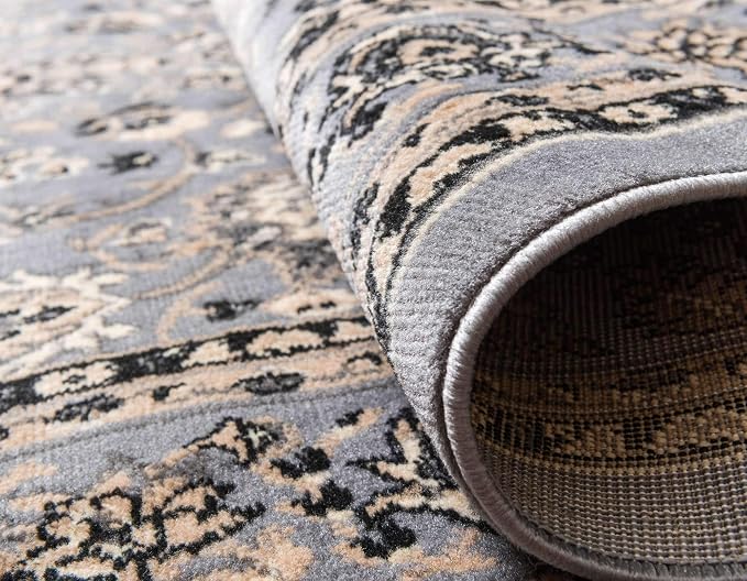 Unique Loom Sialk Hill Collection Area Rug - Image 6