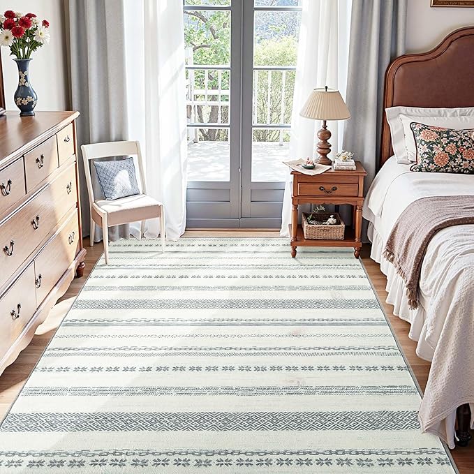 jinchan Boho 4x6 Area Rugs by JINCHAN