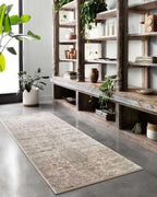 Loloi Teagan Collection TEA-03 Ivory/Sand 11'-6" x 15' Area Rug, Soft Neutral - Image 5