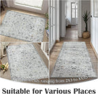 jinchan Kalen Runner Rug 3x7 Washable Area Rug Soft Indoor Floor Cover Thin - Image 5
