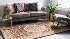 Unique Loom Versailles Collection Traditional Classic Medallion Floral Motif - Image 2