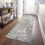 Addison Rugs Chantille ACN591 Ivory 2'3" x 7'6" Indoor Outdoor Hallway Runner - Image 2