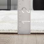 Abani Nomad Cream & Beige Area Rug 8' x 10' - Image 7