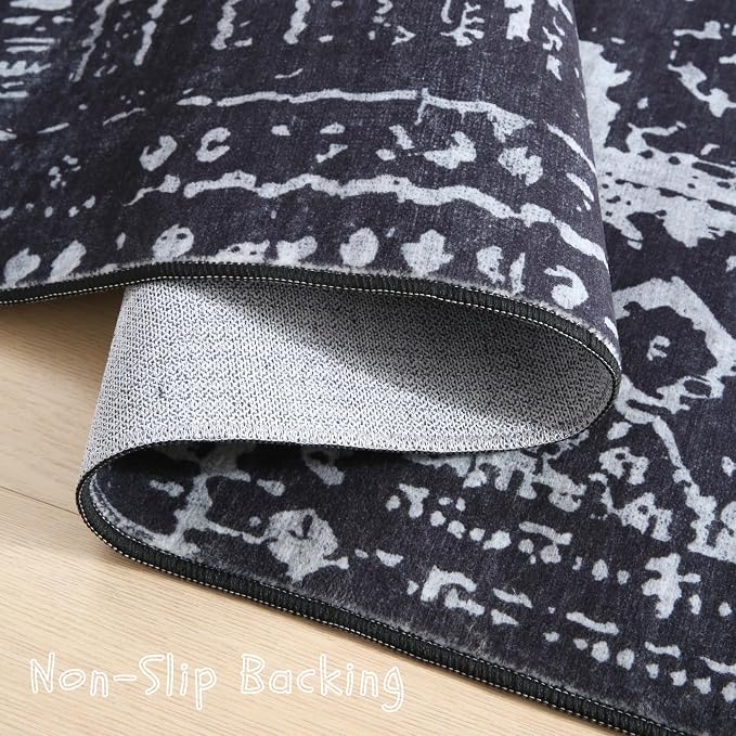Rugcomf Area Rugs 8x10 Rug for Living Room Clearance Washable Boho Area Rug Non - Image 3