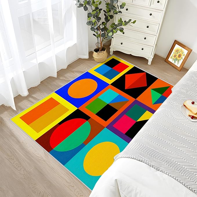 Geometric Large Rug - Image 3
