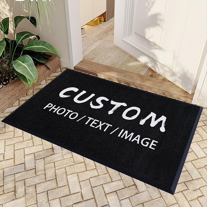 Custom Rugs with Logo Doormat Runner Personalized Commercial Area Carpet with - Image 7