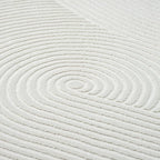 Abani Cream Area Rug for Living Room, Bedroom- Zen Reiki Pattern- 2'6" x 6' - Image 8