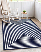 Unique Loom Sabrina Soto Outdoor Collection Geometric, Carved Area Rug by UniqueLoom