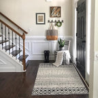 3x5 Rug for Living Room, Ultra Soft Non Slip Moroccan Washable Rug, Distressed - Image 2