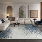 Lahome Modern Machine Washable 6 x 9 Area Rug, Non-Slip Ultra-Thin Big Rugs - Image 2