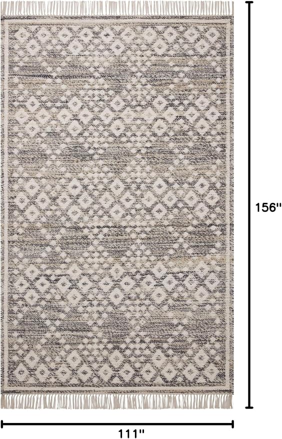 Loloi Angela Rose Rivers Collection RIV-01 Denim/Ivory 9'-3" x 13' Reversible - Image 2