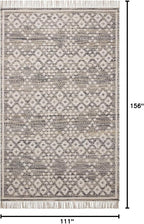 Loloi Angela Rose Rivers Collection RIV-01 Denim/Ivory 9'-3" x 13' Reversible - Image 2