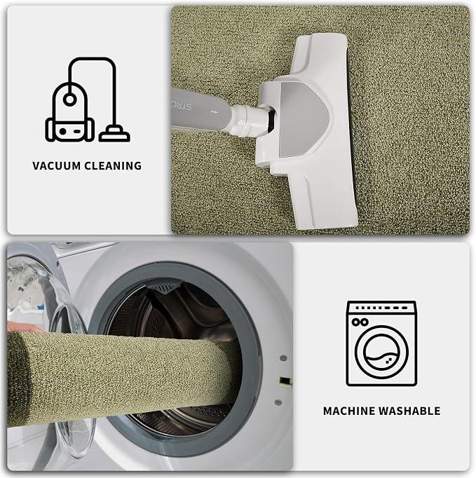 PURRUGS Dirt Trapping Door Mat 24" x 84", Non-Slip/Skid Machine Washable - Image 7