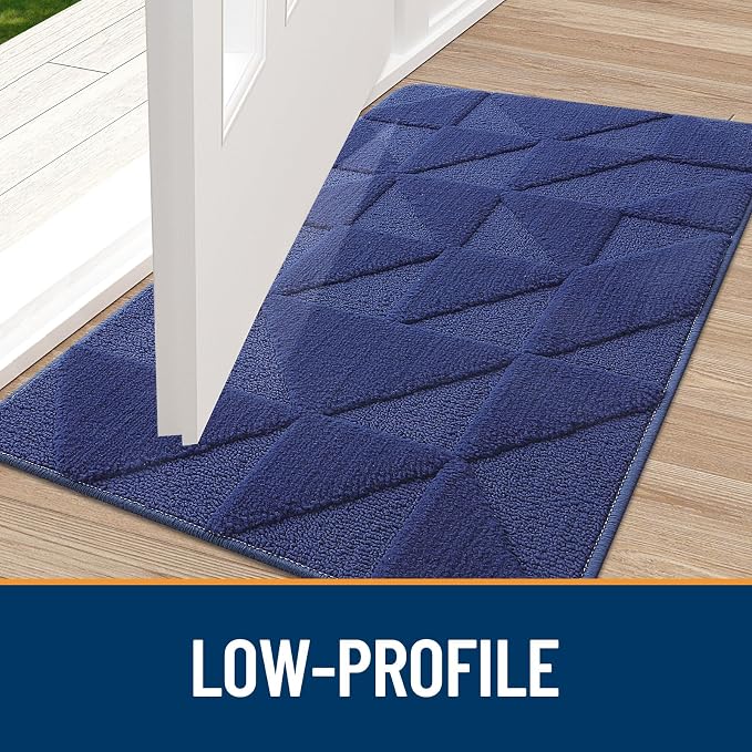 OLANLY Door Mats Indoor, Dirt Resist, Entrance Washable Mat, Low-Profile Inside - Image 7