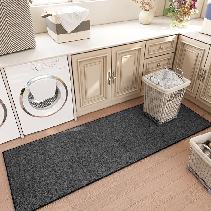 Runner Rug with Non Slip Rubber Backing, Washable Soft Floor Carpet - Image 4