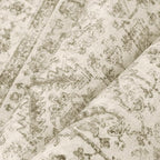 Taupe 2x6 Runner Rug Vintage Area Carpet Hallway Indoor Kitchen Washable Low - Image 6
